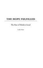 Book cover for Hope Fulfilled: The Rise of Modern Israel
