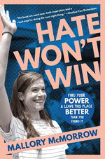 Book cover for Hate Won't Win: Find Your Power and Leave This Place Better Than You Found It
