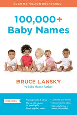Book cover for 100,000+ Baby Names: The Most Helpful, Complete, and Up-To-Date Name Book