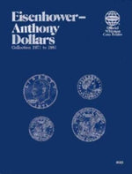 Book cover for Official Whitman(r) Coin Folder - Eisenhower & Susan B. Anthony Dollars: 1971-1999: Eisenhower-Anthony