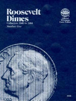 Book cover for Official Whitman(r) Coin Folder - Roosevelt Dimes Collection #1: 1946-1964: Roosevelt, 1946-1964