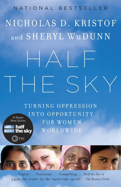 Book cover for Half the Sky: Turning Oppression Into Opportunity for Women Worldwide