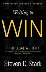 Book cover for Writing to Win: The Legal Writer