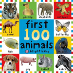 Book cover for First 100 Animals