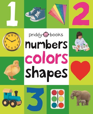 Book cover for First 100 Padded: Numbers, Colors, Shapes