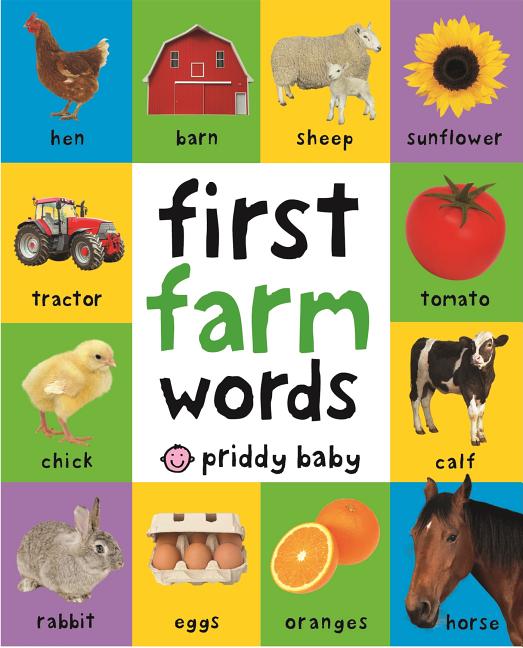 Book cover for First 100 Padded: First Farm Words