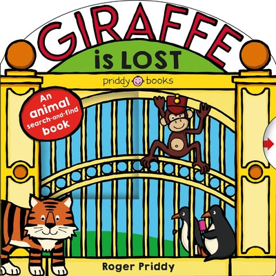 Book cover for Giraffe Is Lost: An Animal Search-And-Find Book