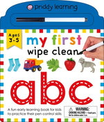 Book cover for My First Wipe Clean: ABC: A Fun Early Learning Book for Kids to Practice Their Pen Control Skills