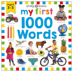 Book cover for Priddy Learning: My First 1000 Words: A Photographic Catalog of Baby's First Words