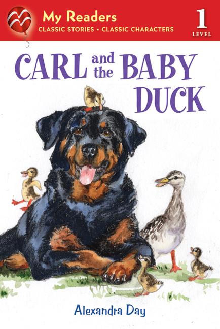 Book cover for Carl and the Baby Duck