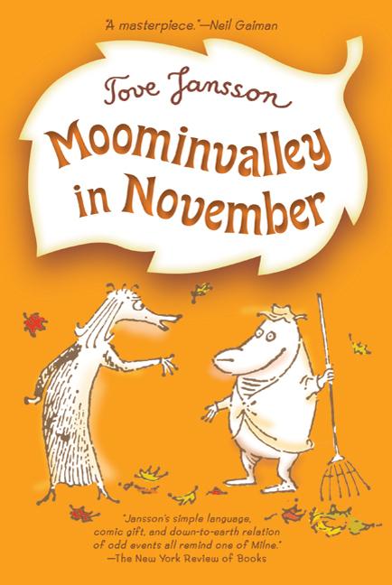 Book cover for Moominvalley in November