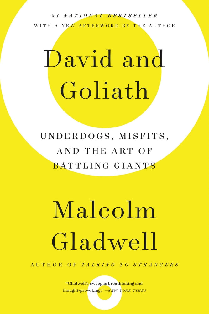 Book cover for David and Goliath: Underdogs, Misfits, and the Art of Battling Giants