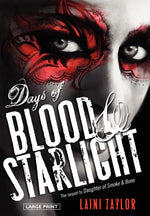 Book cover for Days of Blood & Starlight