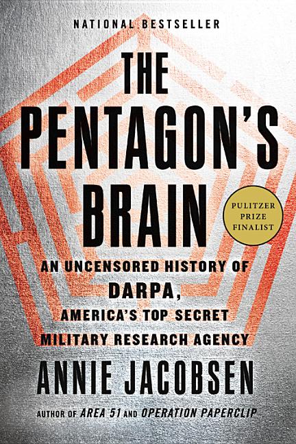 Book cover for Pentagon's Brain: An Uncensored History of Darpa, America's Top-Secret Military Research Agency