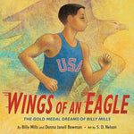 Book cover for Wings of an Eagle: The Gold Medal Dreams of Billy Mills