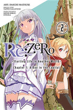 Book cover for RE: Zero -Starting Life in Another World-, Chapter 1: A Day in the Capital, Vol. 2 (Manga)