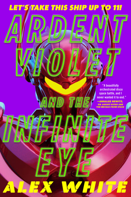 Book cover for Ardent Violet and the Infinite Eye