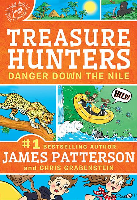 Book cover for Treasure Hunters: Danger Down the Nile