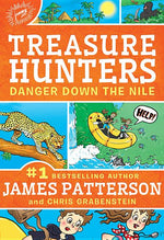 Book cover for Treasure Hunters: Danger Down the Nile
