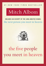 Book cover for The Five People You Meet in Heaven