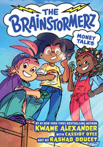 Book cover for Brainstormerz: Money Talks (a Graphic Novel)