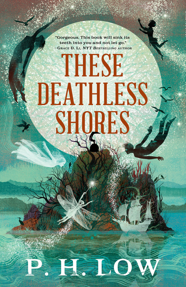 Book cover for These Deathless Shores