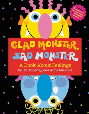 Book cover for Glad Monster, Sad Monster
