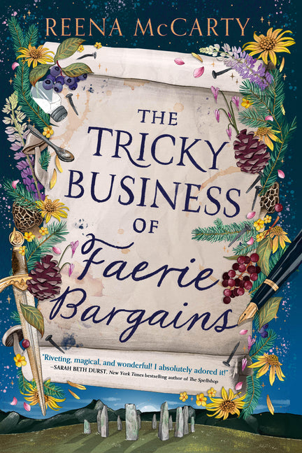Book cover for Tricky Business of Faerie Bargains