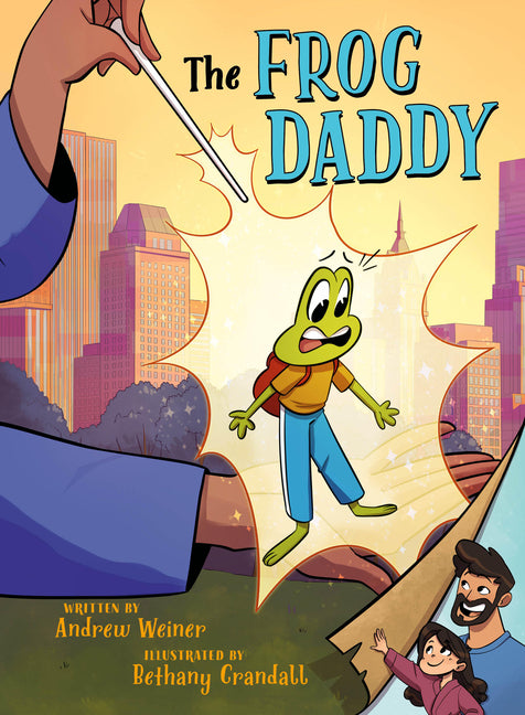 Book cover for Frog Daddy (a Graphic Novel)