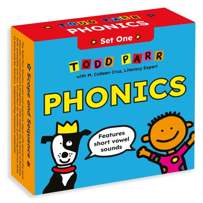 Book cover for Todd Parr Phonics: Set One: Short Vowel Sounds (12 Books for New Readers)