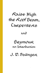 Book cover for Raise High the Roof Beam, Carpenters and Seymour: An Introduction