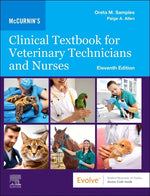 Book cover for McCurnin's Clinical Textbook for Veterinary Technicians and Nurses
