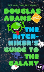 Book cover for The Hitchhiker's Guide to the Galaxy