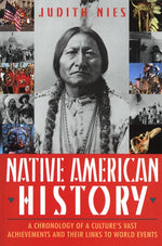 Book cover for Native American History: A Chronology of a Culture's Vast Achievements and Their Links to World Events