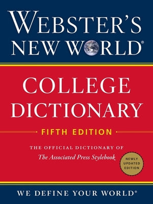Book cover for Webster's New World College Dictionary, Fifth Edition