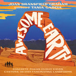 Book cover for Awesome Earth: Concrete Poems Celebrate Caves, Canyons, and Other Fascinating Landforms