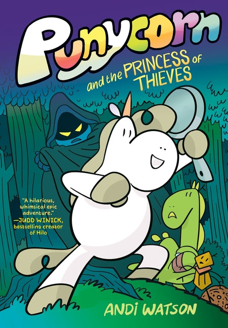 Book cover for Punycorn and the Princess of Thieves: A Graphic Novel