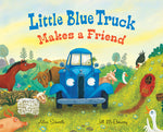 Book cover for Little Blue Truck Makes a Friend: A Friendship Book for Kids