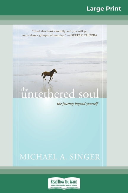 Book cover for Untethered Soul: The Journey Beyond Yourself (16pt Large Print Edition)