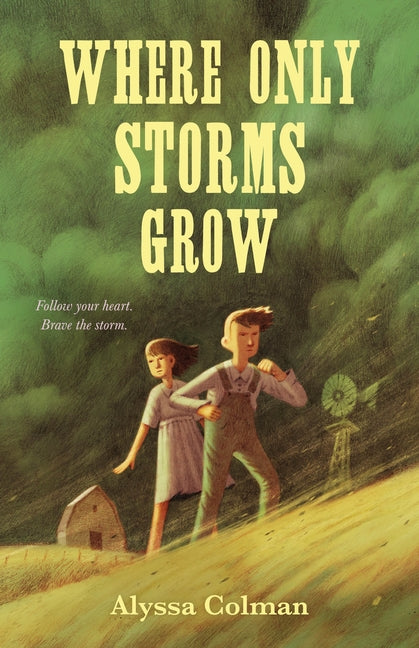 Book cover for Where Only Storms Grow: A Novel about the Dust Bowl