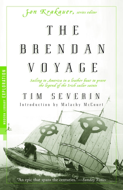 Book cover for Brendan Voyage: Sailing to America in a Leather Boat to Prove the Legend of the Irish Sailor Saints (2000)