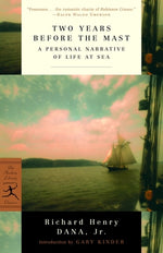 Book cover for Two Years Before the Mast: A Personal Narrative of Life at Sea