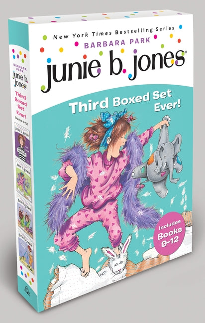 Book cover for Junie B. Jones Third Boxed Set Ever!: Books 9-12
