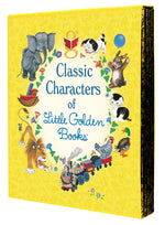 Book cover for Classic Characters of Little Golden Books: The Poky Little Puppy; Tootle; The Saggy Baggy Elephant; Tawny Scrawny Lion; Scuffy the Tugboat