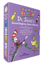 Book cover for Dr. Seuss's Second Beginner Book Boxed Set Collection: The Cat in the Hat Comes Back; Dr. Seuss's Abc; I Can Read with My Eyes Shut!; Oh, the Thinks Y