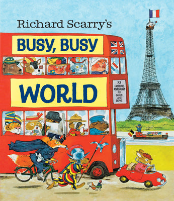Book cover for Richard Scarry's Busy, Busy World