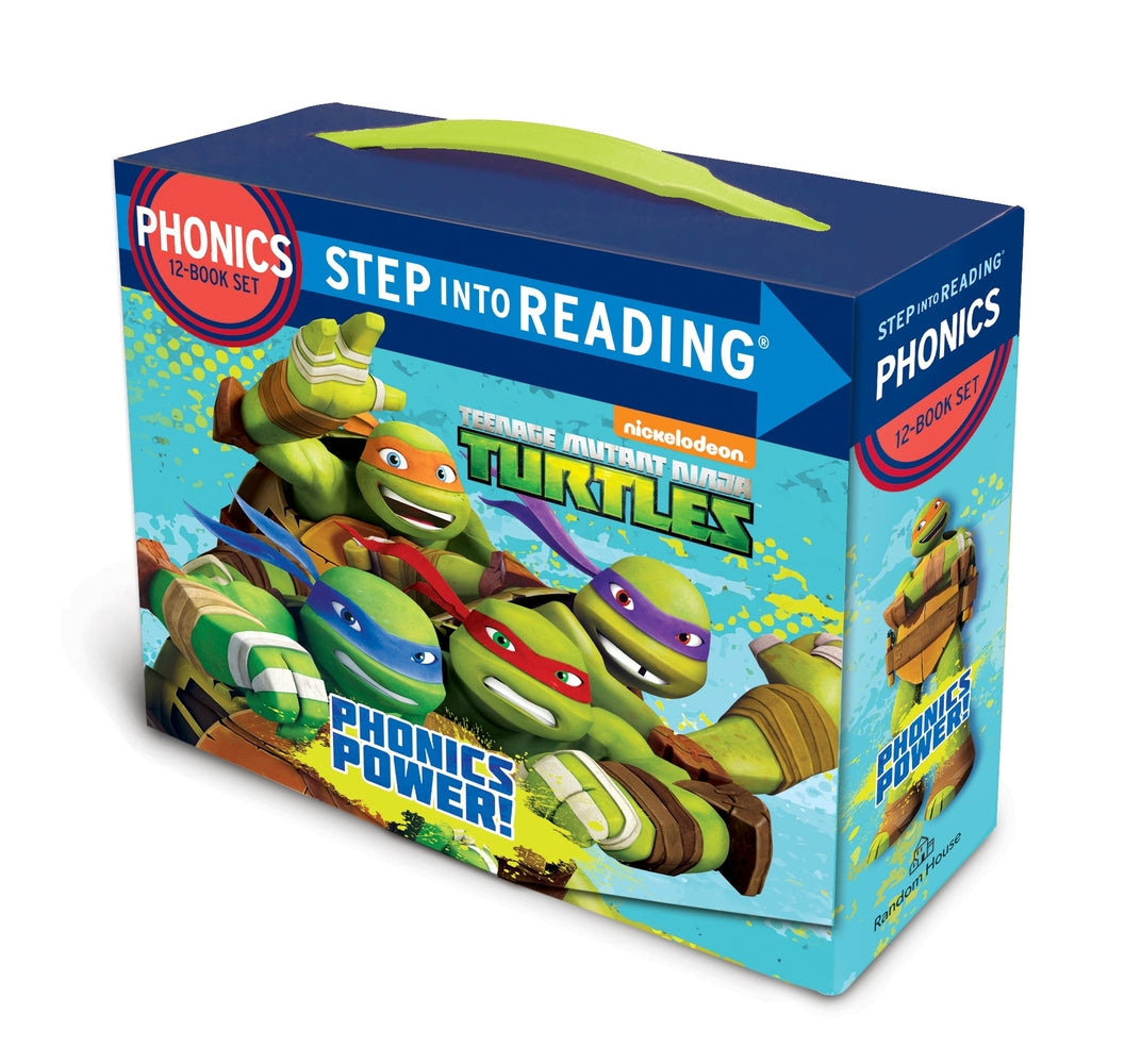Book cover for Phonics Power! (Teenage Mutant Ninja Turtles): 12 Step Into Reading Books