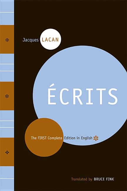 Book cover for Ecrits: The First Complete Edition in English