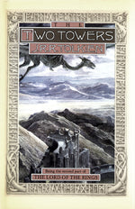 Book cover for The Two Towers: Being the Second Part of the Lord of the Rings