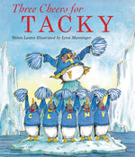 Book cover for Three Cheers for Tacky